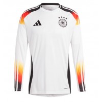 Camisa de Futebol Alemanha Equipamento Principal Europeu 2024 Manga Comprida